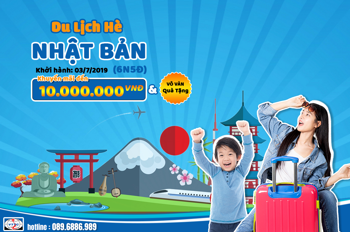 Vi Vu Nhật Bản – Ngập tràn Ưu đãi